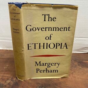 The Government of Ethiopia Margery Perham 1948 First Edition Oxford Press